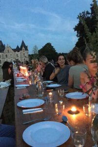 Domaine de Boisbuchet dinner